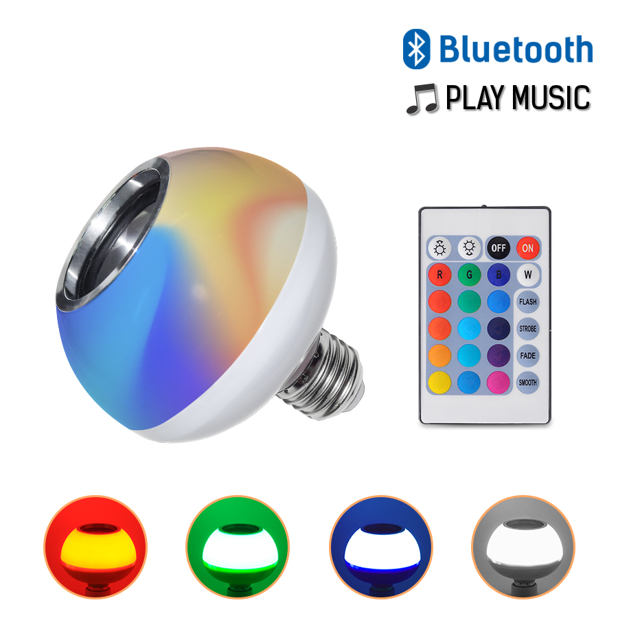 E27 16 Kleur Veranderende Magische Lamp Lamp 110-265V Bluetooth controle RGB Led Licht Woondecoratie Interieur Kom vormige Bombilla LED