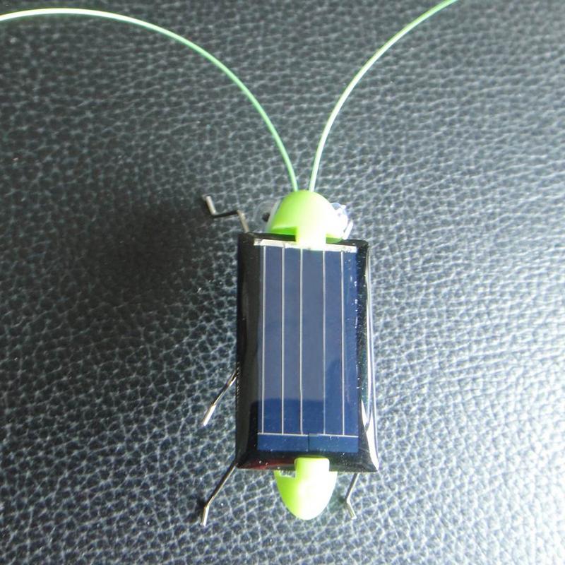 MINOCOOL Mini Solar Mier Populaire Kinderen Speelgoed Insecten Model Zonne-energie Sprinkhaan Play & Leren Educatief Zonne Speelgoed