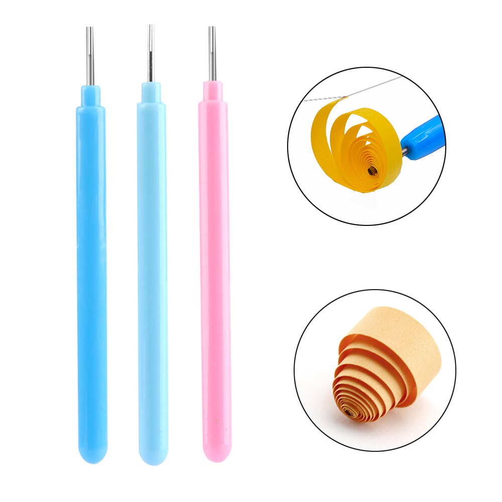 1pc 10.5cm Rolling Handmade Slotted Paper Quilling Curling Winder Tool Plastic From Paper Origami Plate