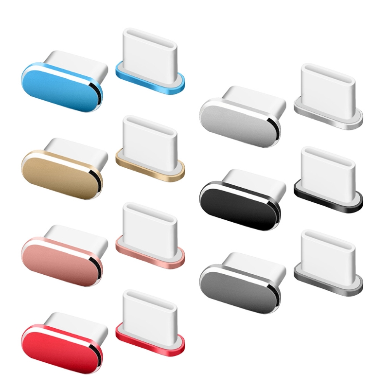 Type-C Anti Dust Plug Compatible with All Type-C Ports Cell Phone Computer Laptop Tablet Dustproof Accessories