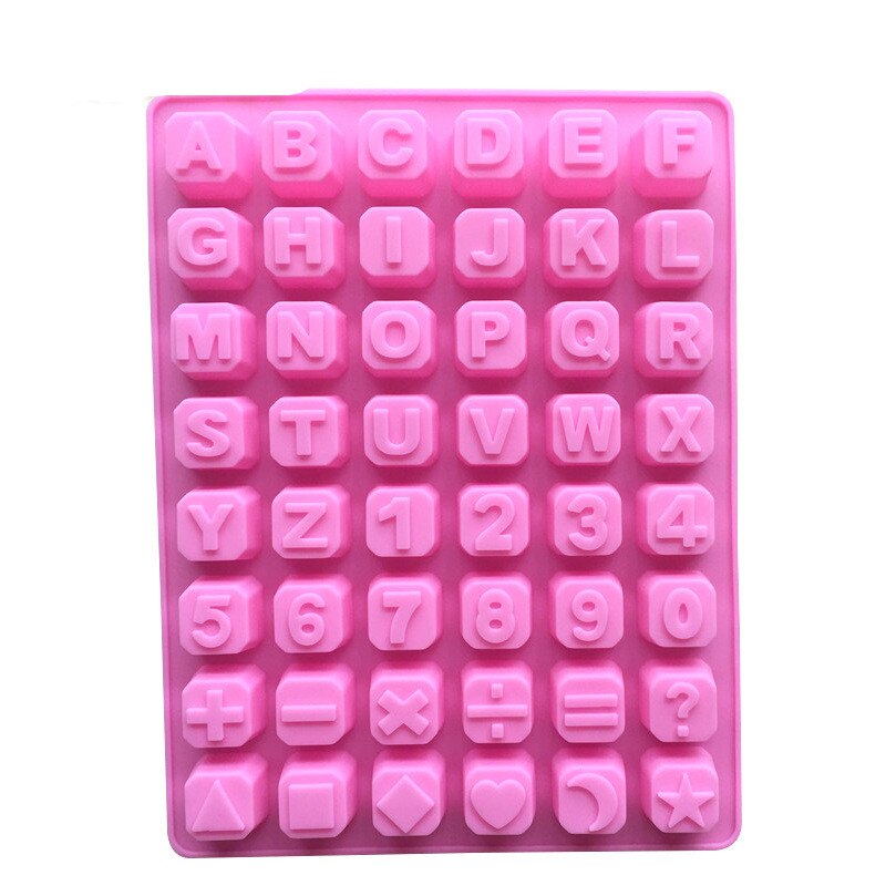 3D Hoofdletters Silicone Mold Alfabet Chocolade Fondant Mallen Fondant Taart Decoreren Gereedschappen Suikerpasta Candy Mallen: 9511