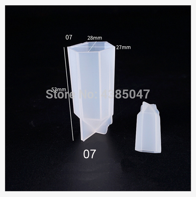 Dried Flower Silicone UV Resin Epoxy Mold DIY Jewelry Tool Jewelry Molds Crystal Diamond Molds: 07-53x28