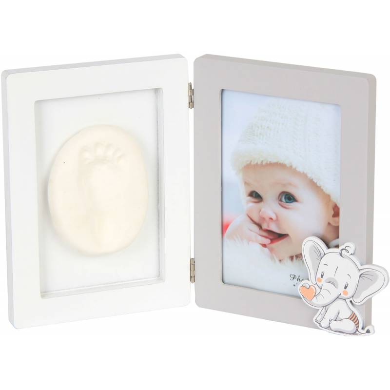 Fotolijst + Olifant Prints-Fotolijsten Met Elfante Prints-Pasgeboren Baby Baby Doopfeesten