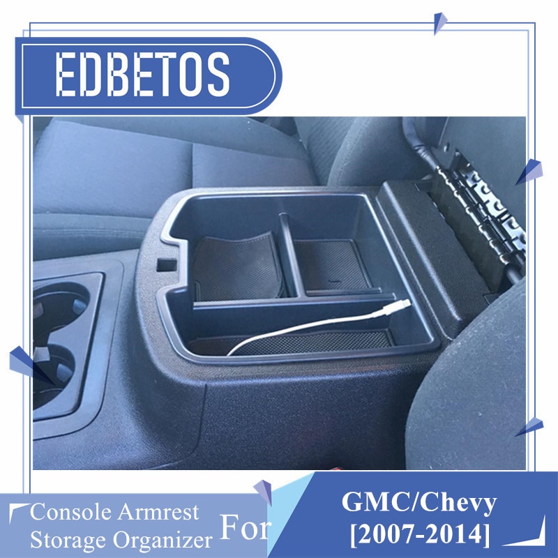 Center Console Organizer For Chevrolet Avalanche Chevy Tahoe Silverado Suburban 1500 2500 GMC Sierra Pickup Truck Yukon Denali