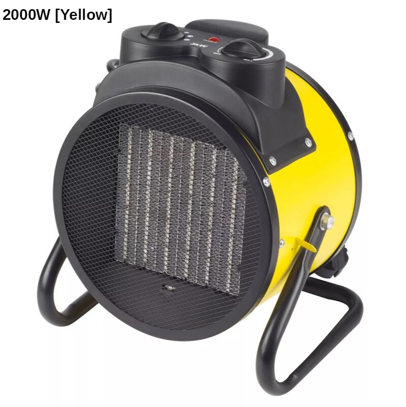 Mechanische Drehschalter Heizung Industrie Heizung High Power Heizung Drei-geschwindigkeit Einstellbar Geschwindigkeit Heizung Keramik Heizung: 2000W Yellow / US