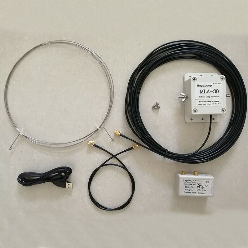 MLA-30 Loop Antenna 100kHz-30MHz Receiving Antenna Aerial for Short Wave Radio