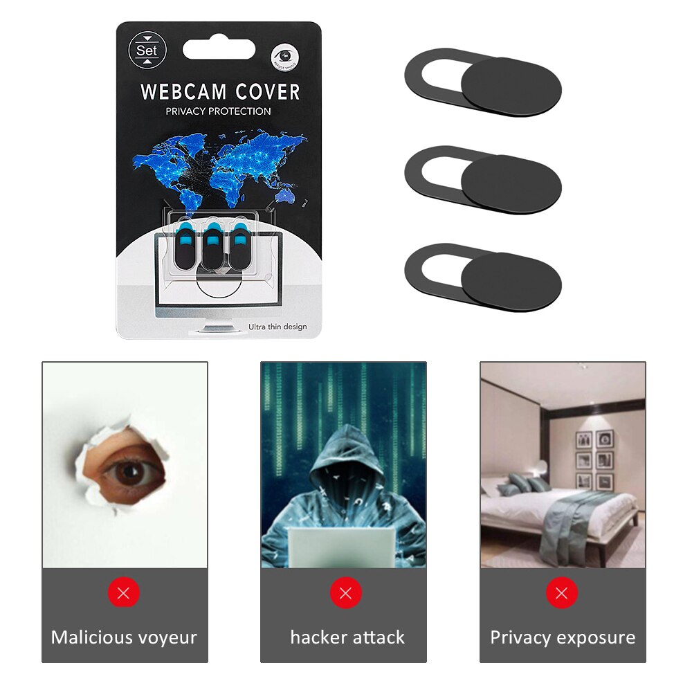 3pcs 6pcs Privacy Camera Len Cover Webcam Privacy Protection Cover Universal For Mobile Phone Laptop PC Tablet for iPhone Huawei