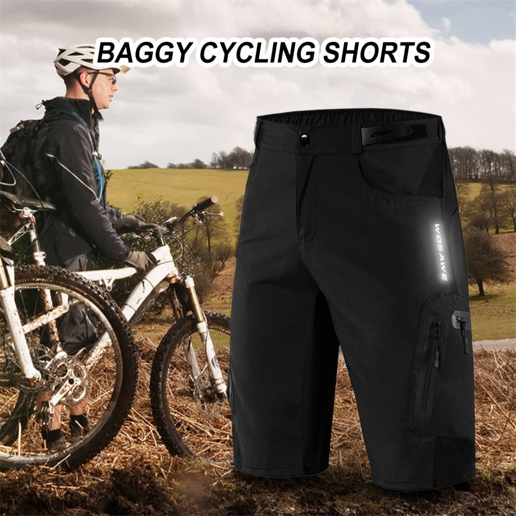 Mens Gel Padded Fiets Shorts Fiets Kleding Fietsen Gear-Ademend En Absorberend-Diverse Maten