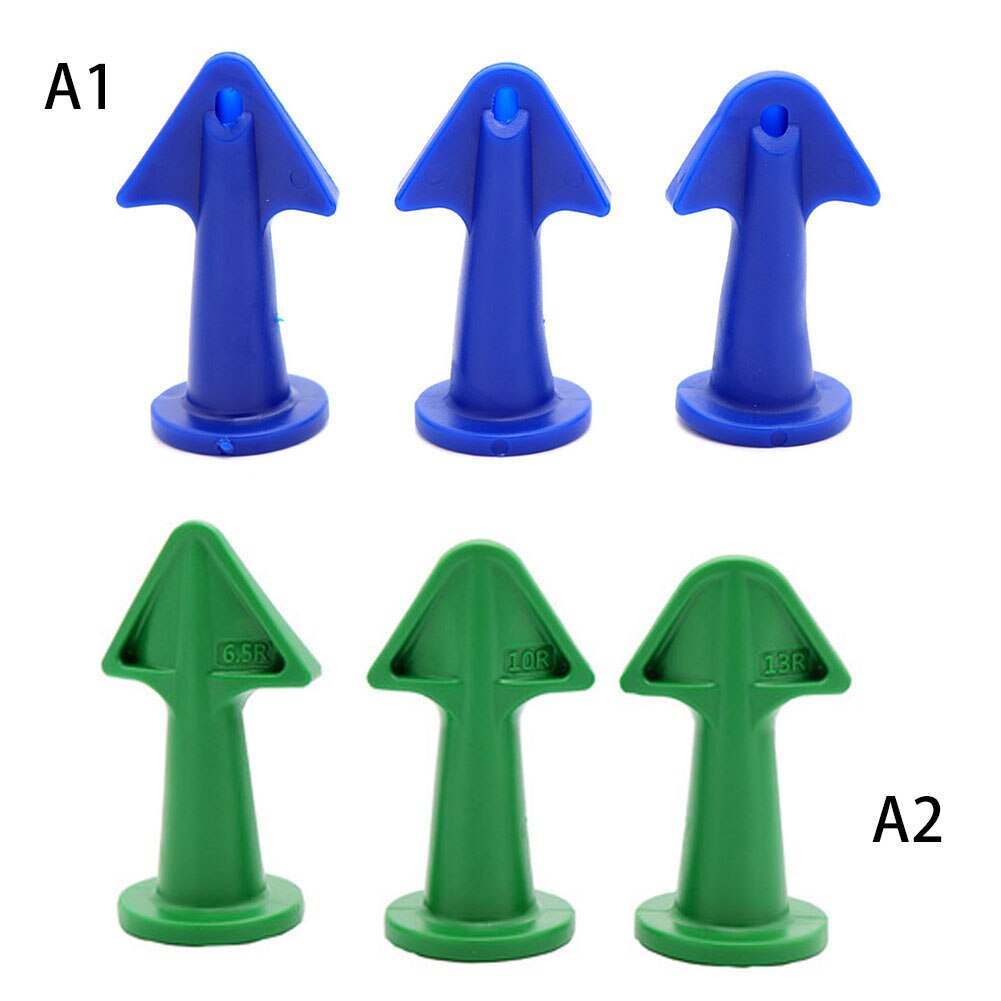 3 Pcs Silicone Glass Cement Scraper Tool Caulking Sealant Finishing Grout Floor Cleaning Tile Dirt Tool Spatula Glue Shovel