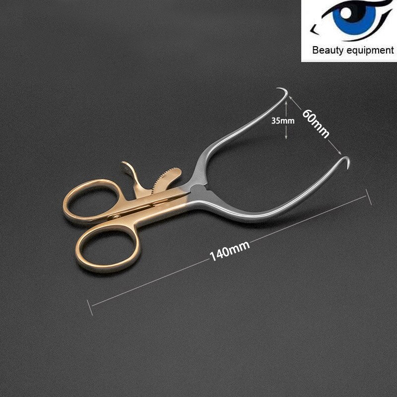 Ortopædisk instrument expander mastoid spreder justerbar og automatisk fastgjort multi-krog hud retractor pincet: Klar