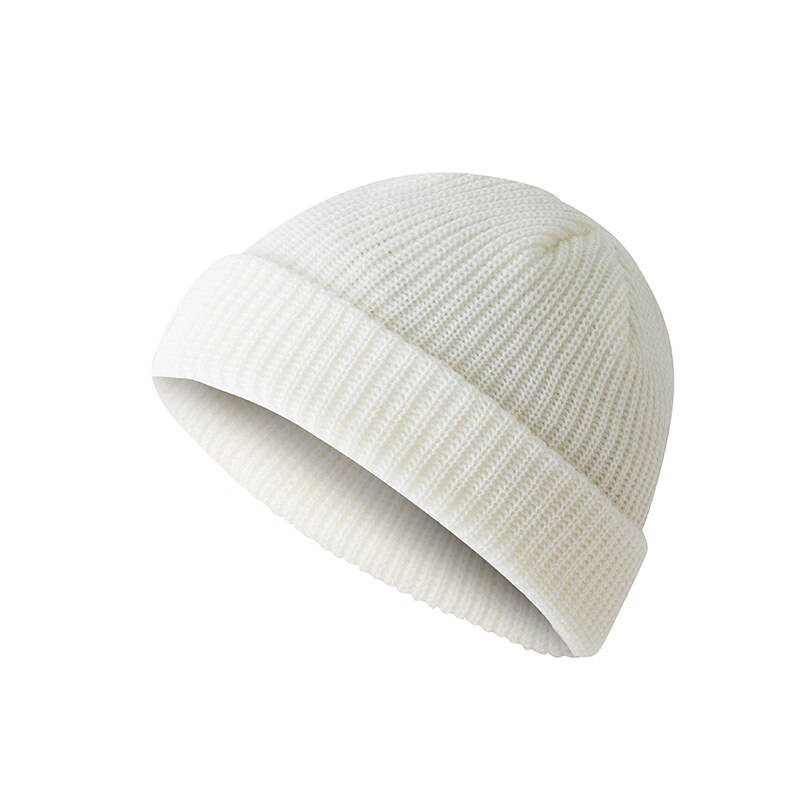 Knitted Hat for Women and Men Wool Retro Atmosphere Autumn and Winter Men's and Women's Cap Dome Warm Short Hat: MZ03-04