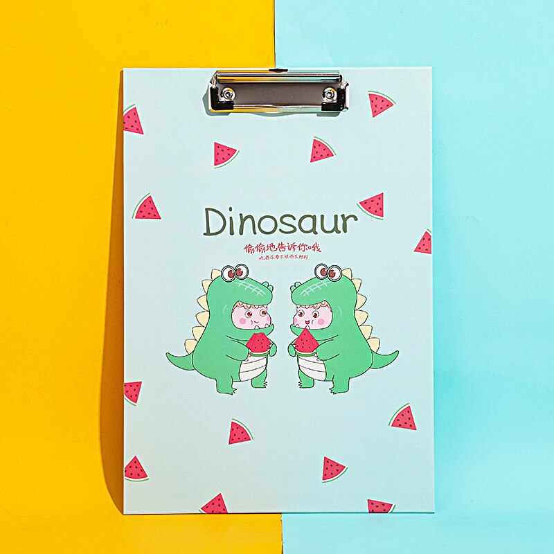 Kawaii  a4 papirholder hardboard skriveblok udklipsholder mappe dokumentholdere klip tavle skole kontor kontorartikler: 01
