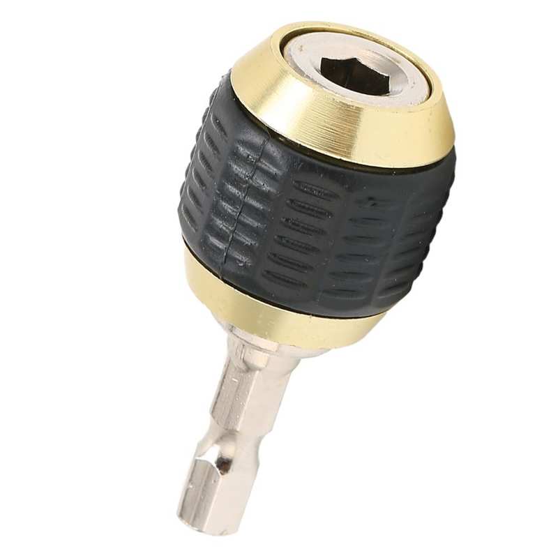 Drill Chuck Hex 1/4in Mini Electronic Drill Chuck Metal Screwdriver Adapter Accessory Tool