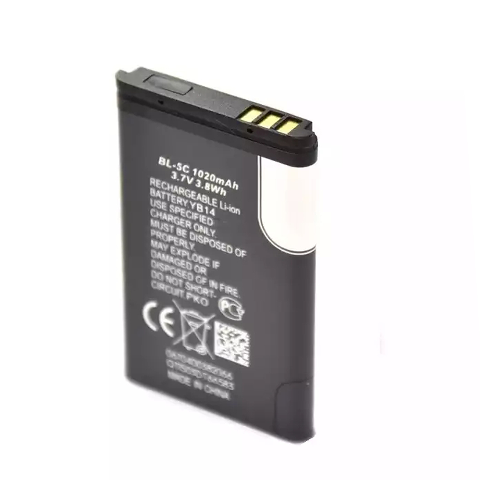 Akumulator 3,7 V 1020 mAh BL-5C BL 5C do radia domowego Nokia 2610 1100 1110 1112 1116 6230 6630 N70 N71 N72 N91 E60