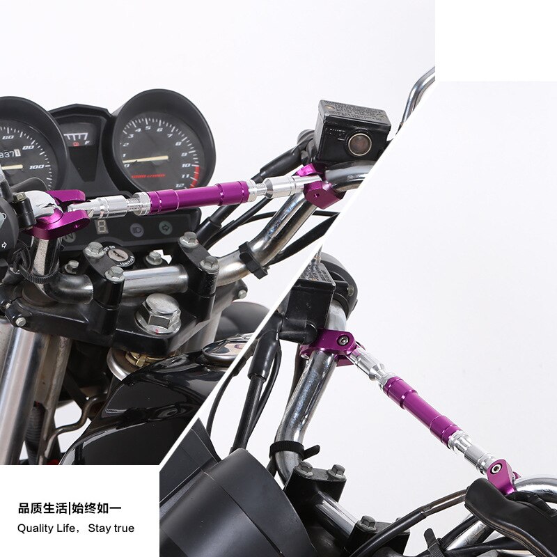 Motorcykel modifikation tilbehør ben tian yama forstærket tværstang håndtag styr forstærkning bar balance bar hastighed motor