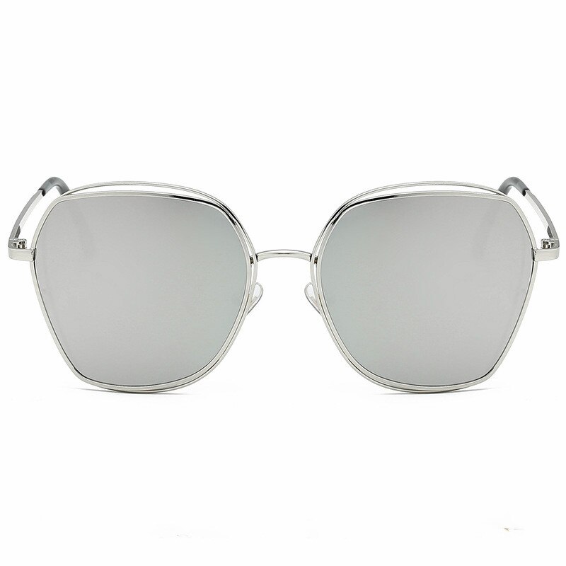 Vlinder zonnebril voor heren en dames van metaal met dubbel montuur, holle persoonlijkheid, trend, straatfotografie,  uv400 zonnebrillen