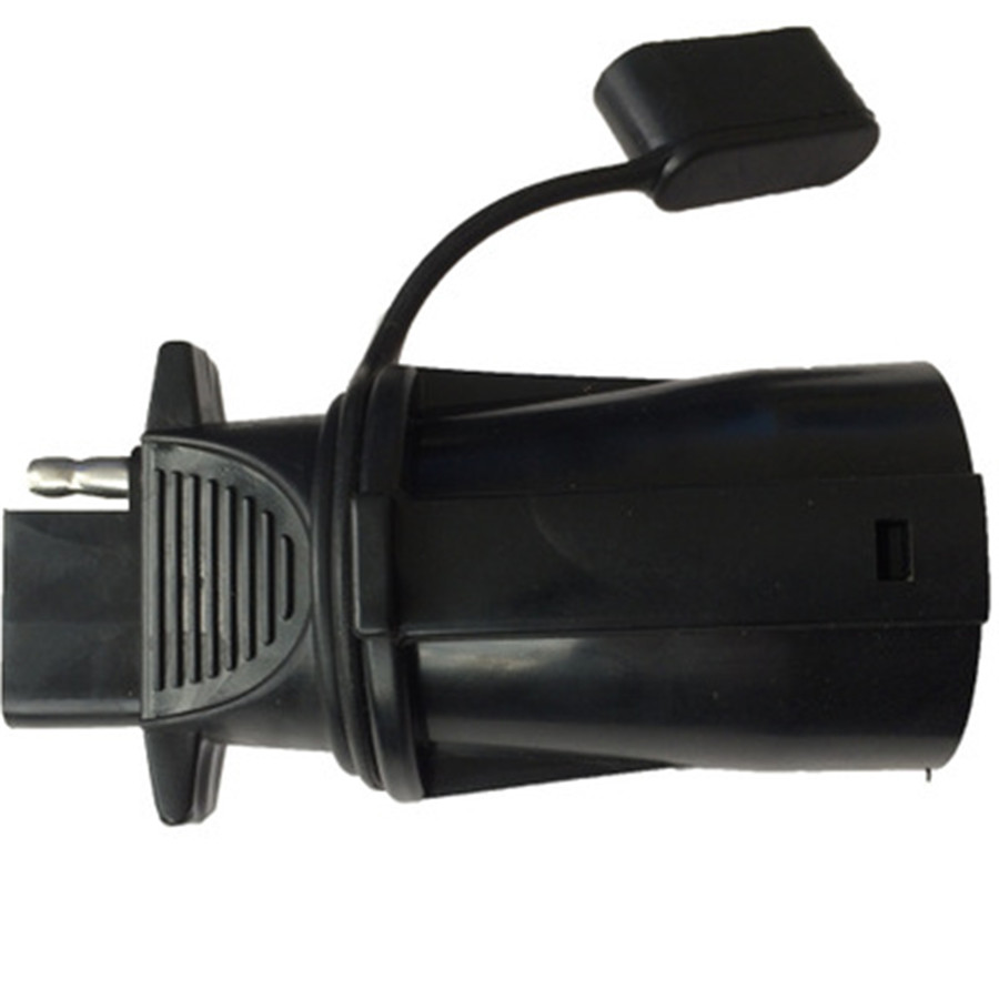 7-Wege-zu-4-Wege-Anhängerstecker-Adapter für Wohnmobile, Anhänger, Wohnmobile