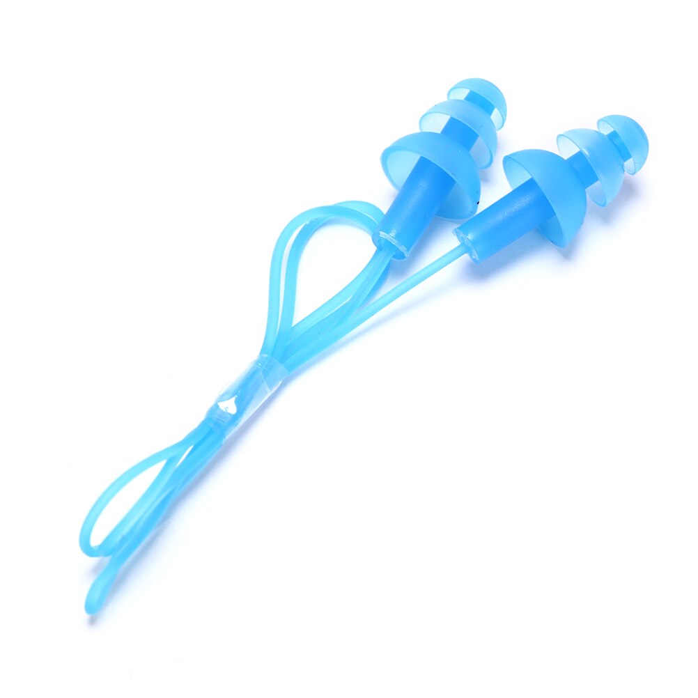 Zachte Siliconen Zwemmen Oordoppen Oordoppen Gear met een Case Box Zwembad Accessoires Water Sport Swim Ear Plug