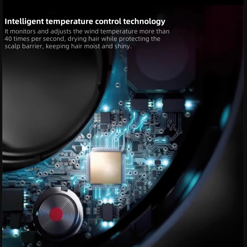 Negative ion hair-damaging leafless quick-drying hair dryer silent home hair salon hair dryer hair style machine