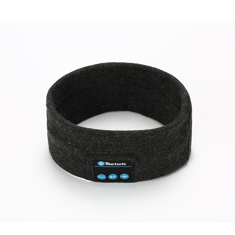 5.0 trådløse bluetooth tørklæde udendørs fitness headset musik opkald strikket pandebånd bilateralt stereo hovedtørklæde