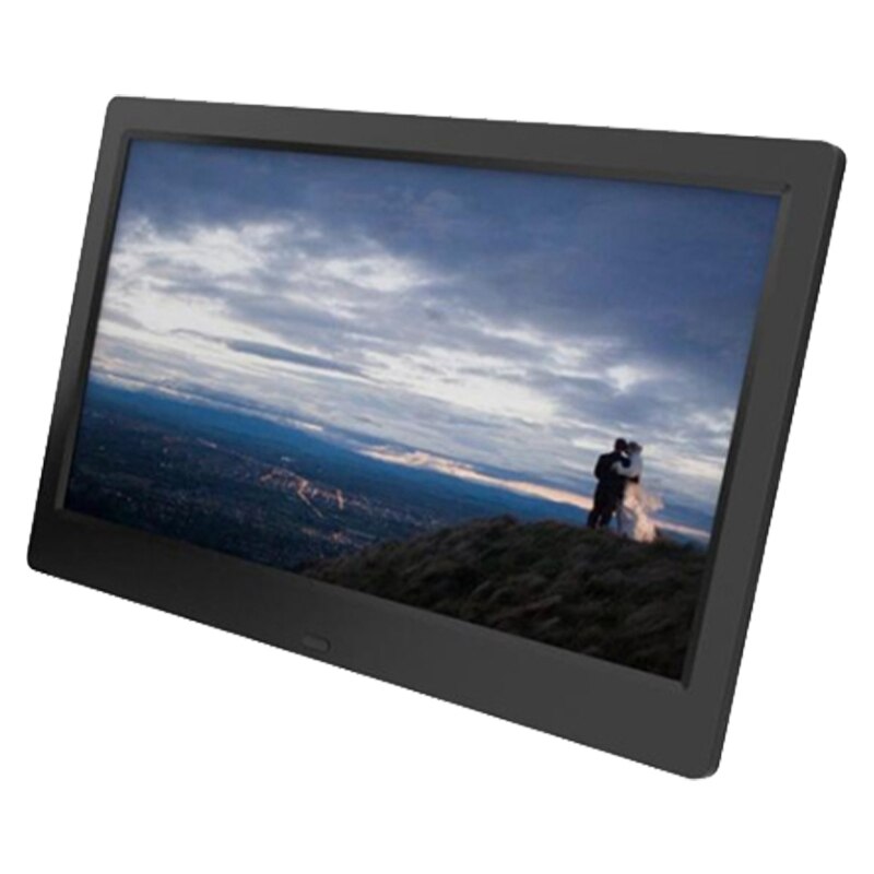 10.1 Inch Digital Photo Frame HD LED Sn Digital Photo Frame Support Photo/Music/Video/Calendar/Alarm (EU Plug)