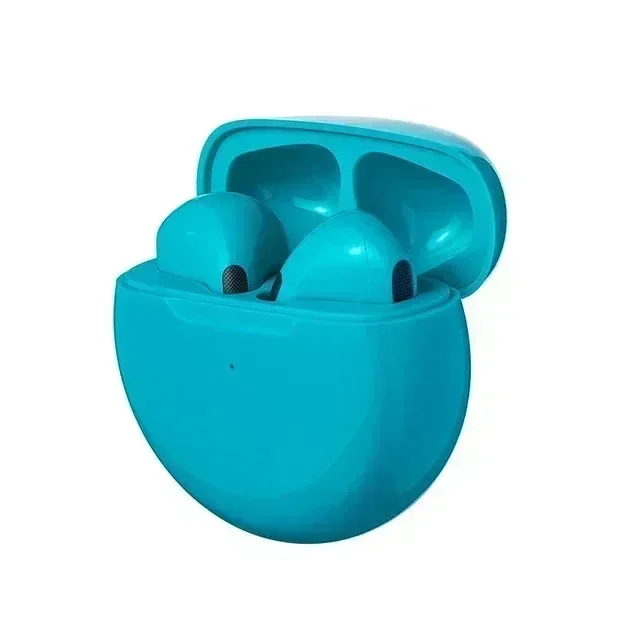 Profi 6 TWS Bluetooth-Kopfhörer für iPhone, kabelloses Bluetooth-Headset, Ohrhörer mit Geräuschunterdrückung und Mikrofon, Profi6 kabellose Kopfhörer: Grün