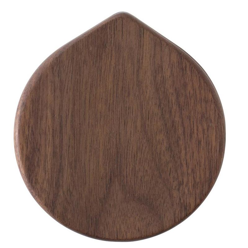 Espejo portátil de madera de nogal chino antiguo, espejo de maquillaje para chica de viaje al aire libre, espejo de tocador plegable portátil