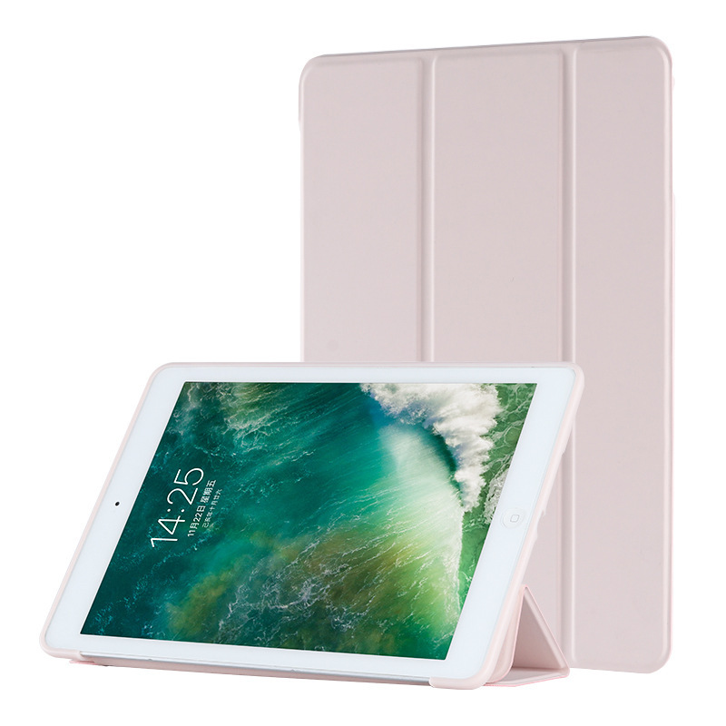 Pour Honor Pad 8 étui 12 pouces Tri-pliable en cuir PU souple Silicone support arrière coque de tablette pour Honor Pad 8 12 "2022 HEY-W09: Rose