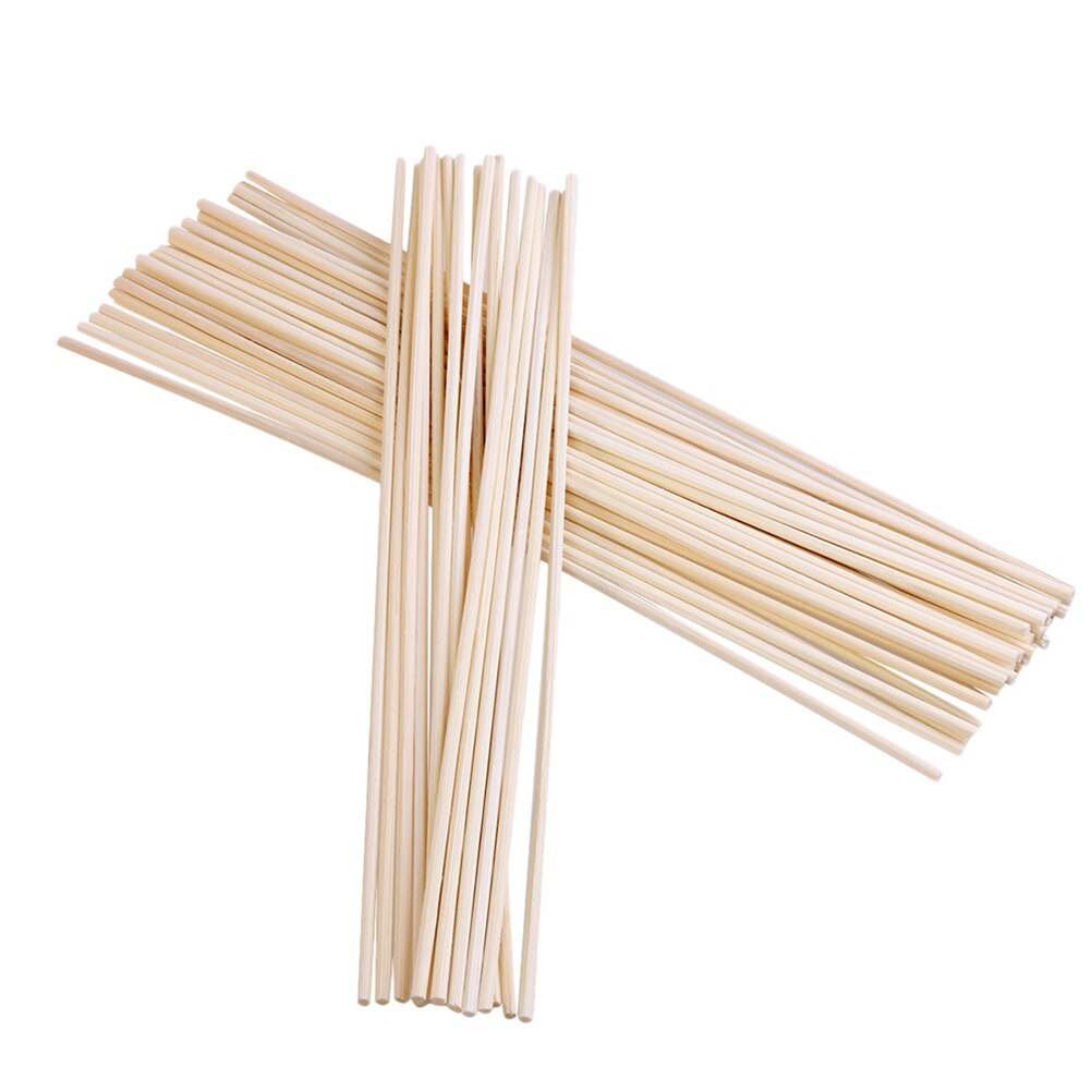 100 piezas palos de caña de ratán fragancia Natural recto Reed Difusor Aroma difusor del aceite del palos de Rattan