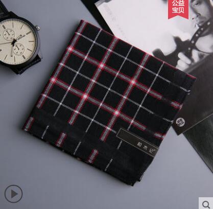 Lommetørklæde herre bomuld 15 farve 43*43cm: 7