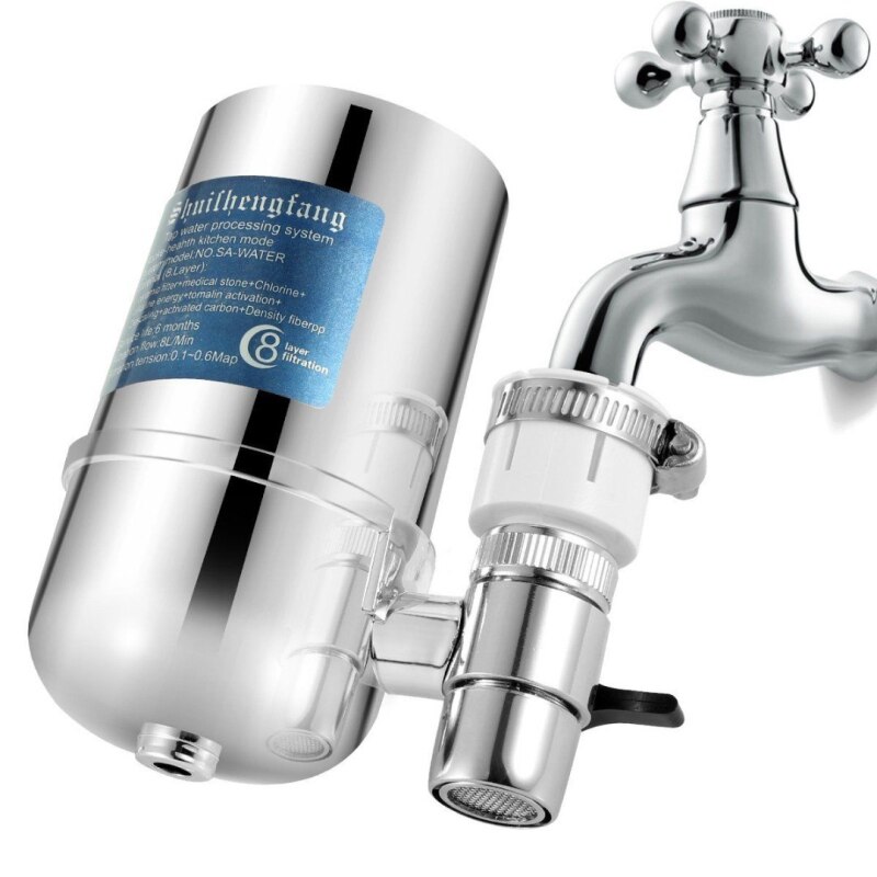 Heimat Küche Wasserhahn klopfen Wasser Luftreiniger Keramik Filter descaling Ersatz Filter Wasser Reinigung System
