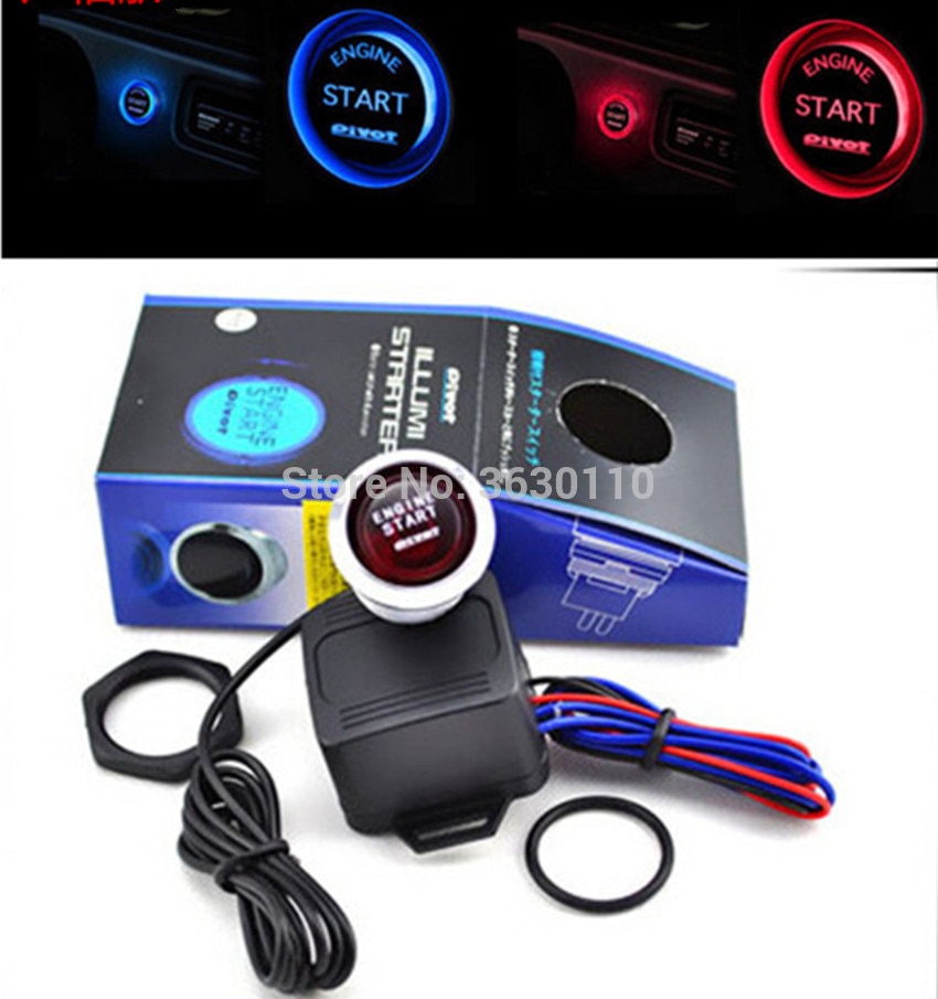 Keyless Start System PiVOT ENGINE START Raytheon a key to start the button \ car engine start button \ ignition switch