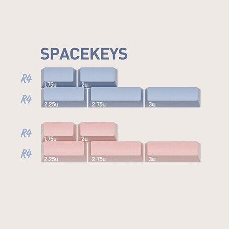 DOMIKEY Zero-G Studio Cherry Profile Keycaps For Mechanical Keyboard Double-Shot Triple-Shot PBT Keycap For GH60 GK64 RK87: Spcaekeys