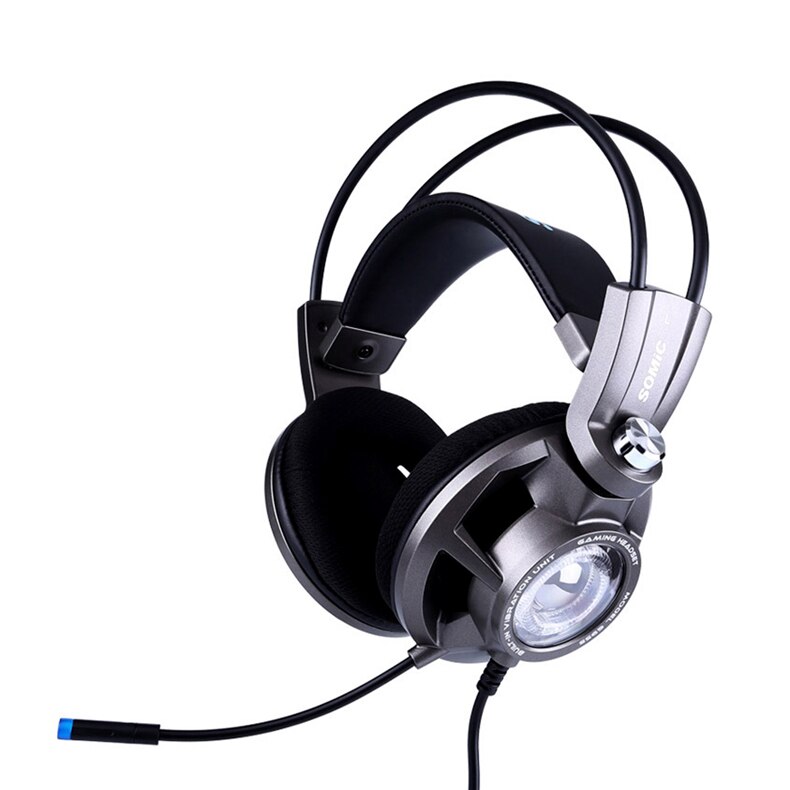 Somic G955 virtuel 7.1 Surround stéréo jeu casque USB prise PC écouteur casque avec Microphone pour ordinateur portable: without retail box