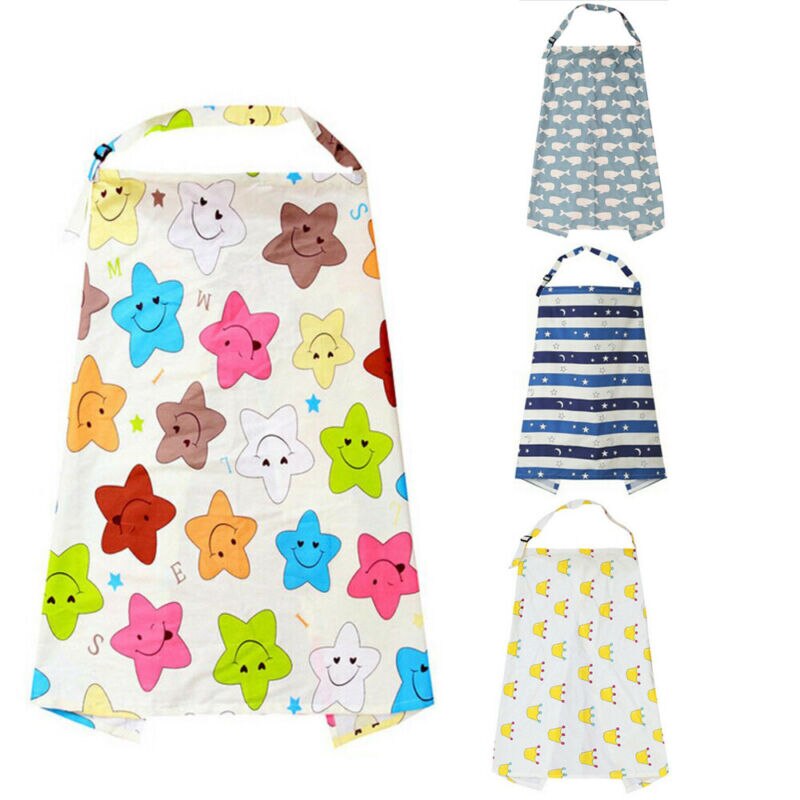 Breastfeeding Cover Feeding Baby Nursing Apron Women Mum Shawl Clothes Cotton Blanket Cloth Mommy Apron