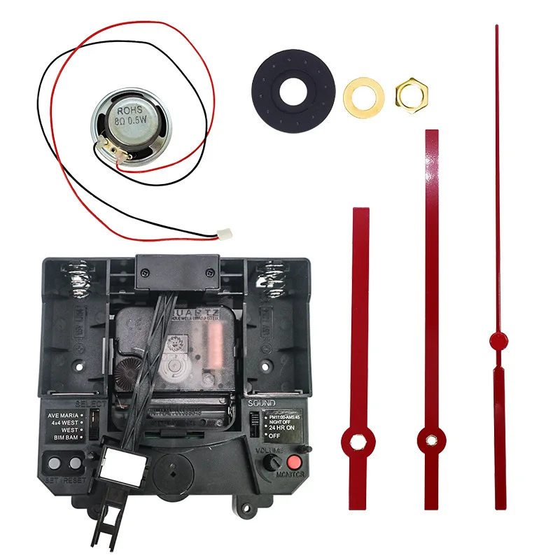 Sun Ximin Temple 4 Soorten Muziek Hele Puntklok Uit Één Stuk 300G Swing Clock Machine Core Diy Accessoires: Overigen / 4