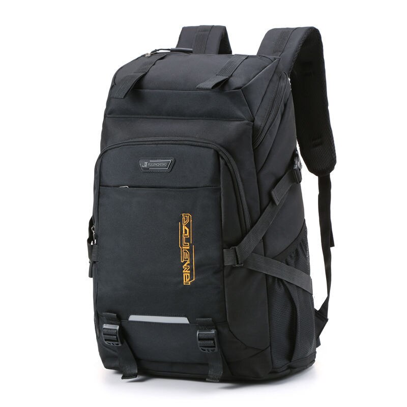 Mannen Reistassen Schouders Rugzak Plunjezak Bagage Tassen Voor Vrouwen Weekend Tas Sport Tas vrouwen Tas Grote Duffel tas 60 L: black