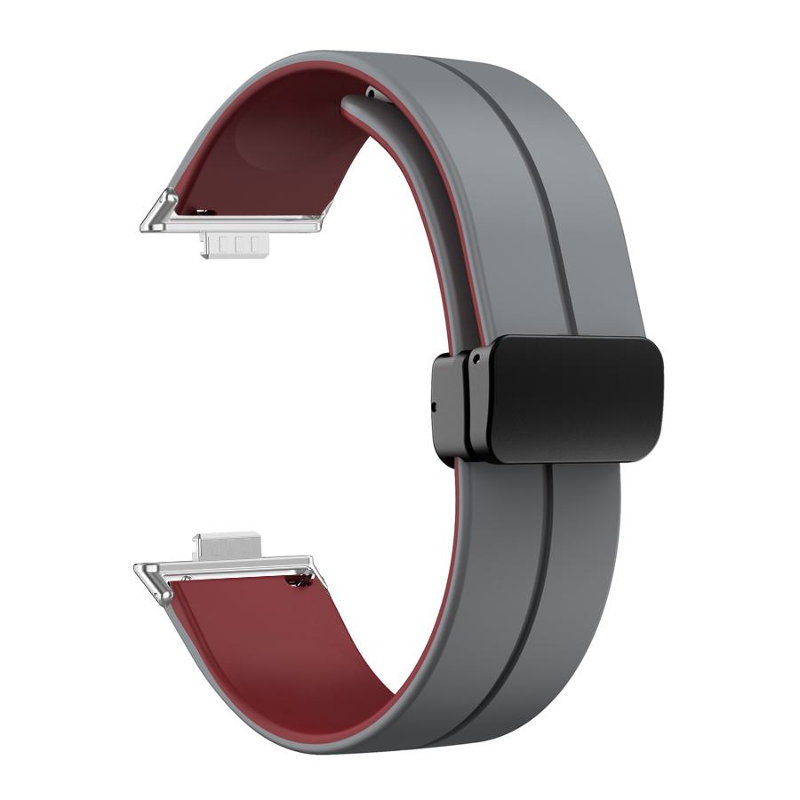 Magnetic Buckle Silicone Watch Band For Huawei Watch Fit 4 Pro Strap Replacement Correa Bracelet For Huawei Fit 3 Accessories