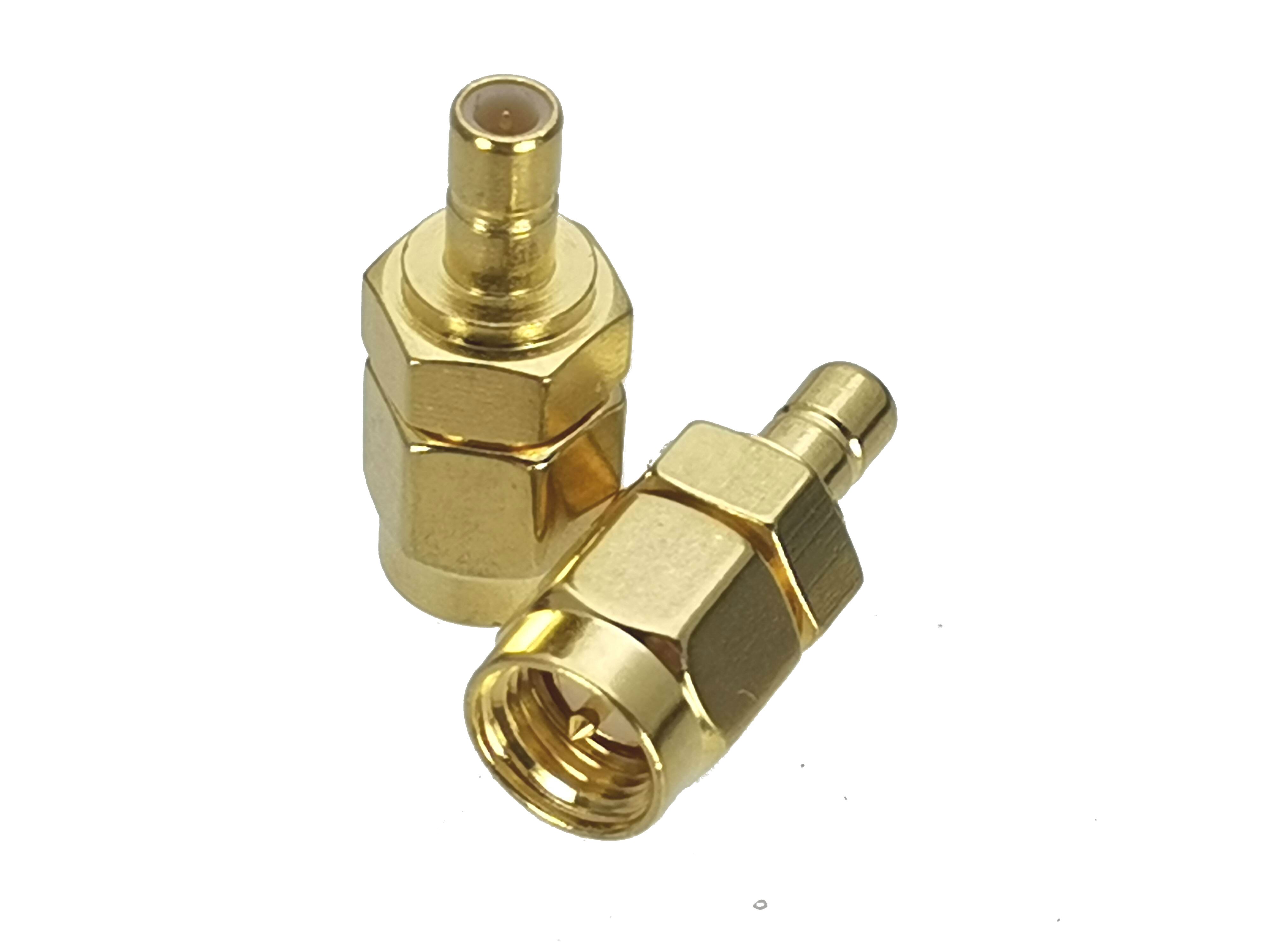 1Pcs SMA to SMB / MCX / MMCX / SMC / CRC9 / TS9 / SMA / IPX U.fl Male plug &amp; Female jack RF Coaxial Adapter connector Converter