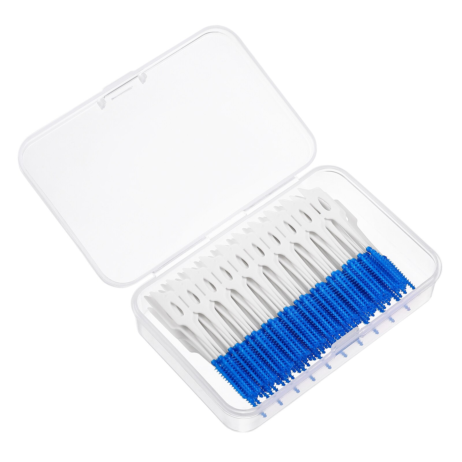 160Pcs Siliconen Rager Tandenstoker Picks Tand Interdentale Cleaners Tooth Schoonmaak Tool: Default Title