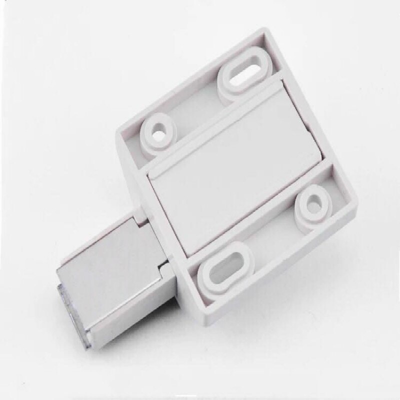 4Pcs Onzichtbaarheid Push To Open Magnetische Deur Lade Kast Vangst Touch Latch Kast Push To Open Kast Vangst