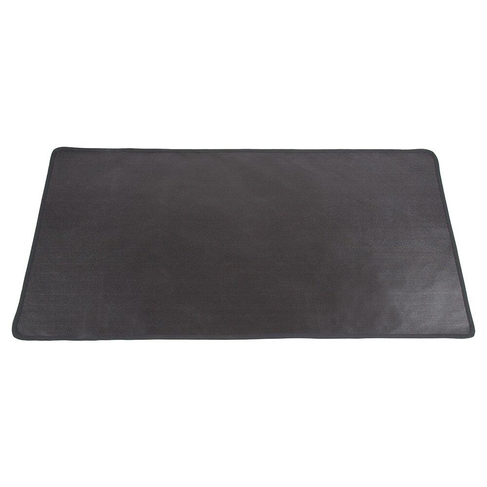 Tapis ignifuge de 100x50cm | Tapis revêtu de silicone en fiber de verre, tapis pour cheminée grill BBQ, tapis de rectangle de flamme