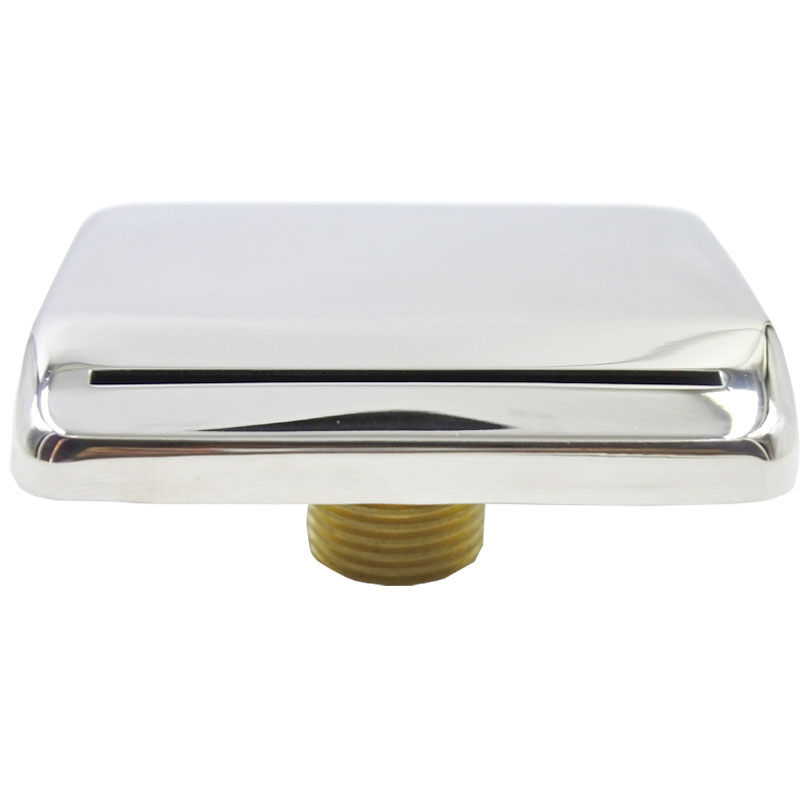 Small square stainless steel tub waterfall, spa water Curtain,75x63.5 mm Massage bathtub accessories