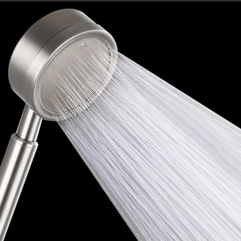 304 Stainless Steel Shower Head Pressure Booster Water Saving Bathroom Technical Thermal Insulation Shower Head Rainfall