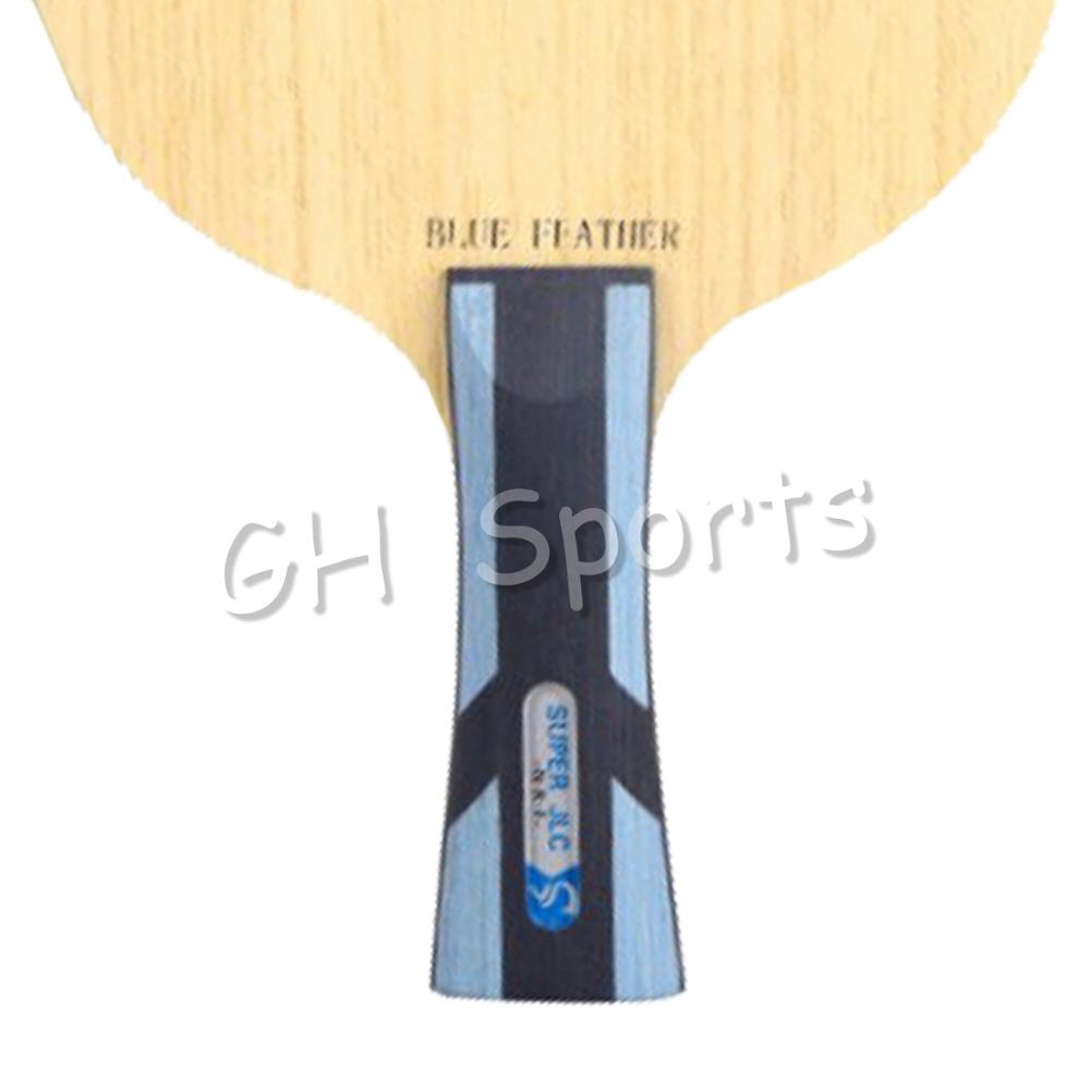 Sword Blue Feather Table Tennis Racket Super Fiber Jlc Ping Pong Blade