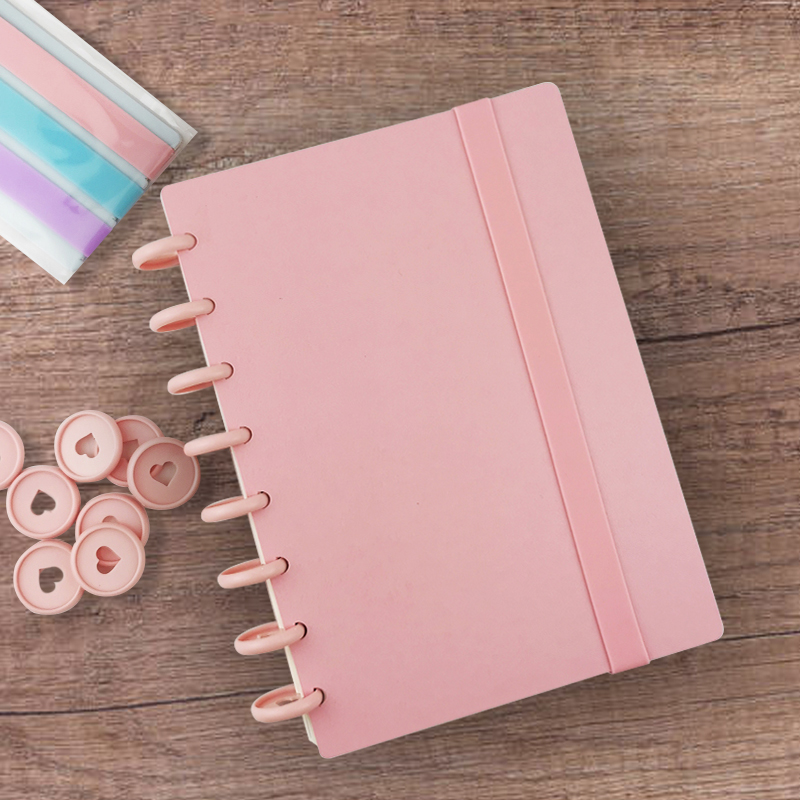 Carpeta estilo agenda con agujero De Seta, Bloc de notas con papel índice, carpeta A5 de hojas sueltas, agenda escolar, de oficina estacionario, suministros