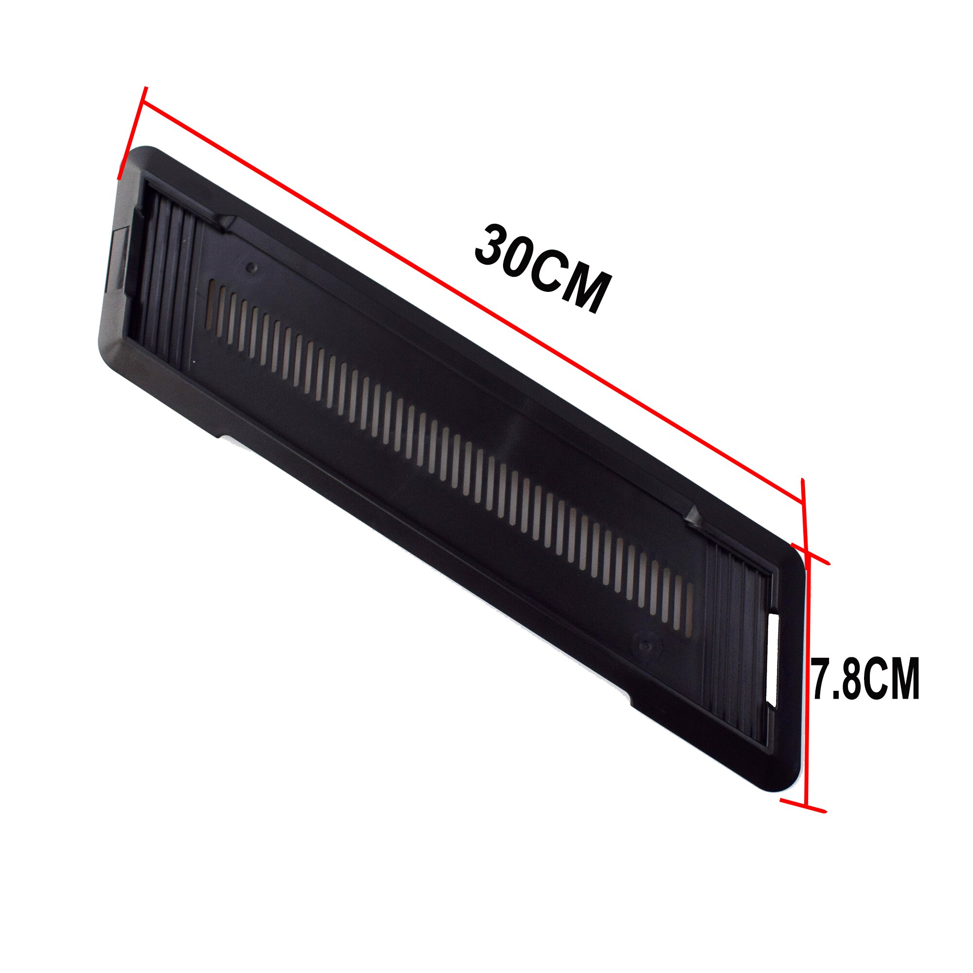 XRHYY Verticale Stand Voor Playstation PS4 Console Stand Zwart, Niet Voor PS4 Slim/Pro