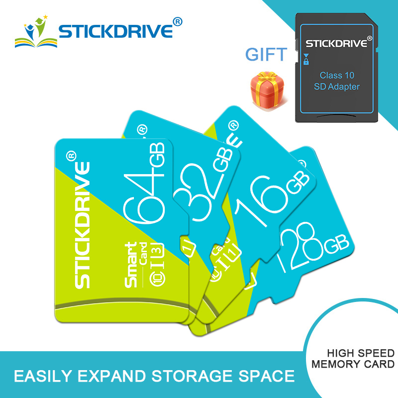 Memory Cards 32GB Class10 Mini SD Card 16GB 64GB 128GB tarjeta Pendrive Flash Card cartao de memoria for Phone