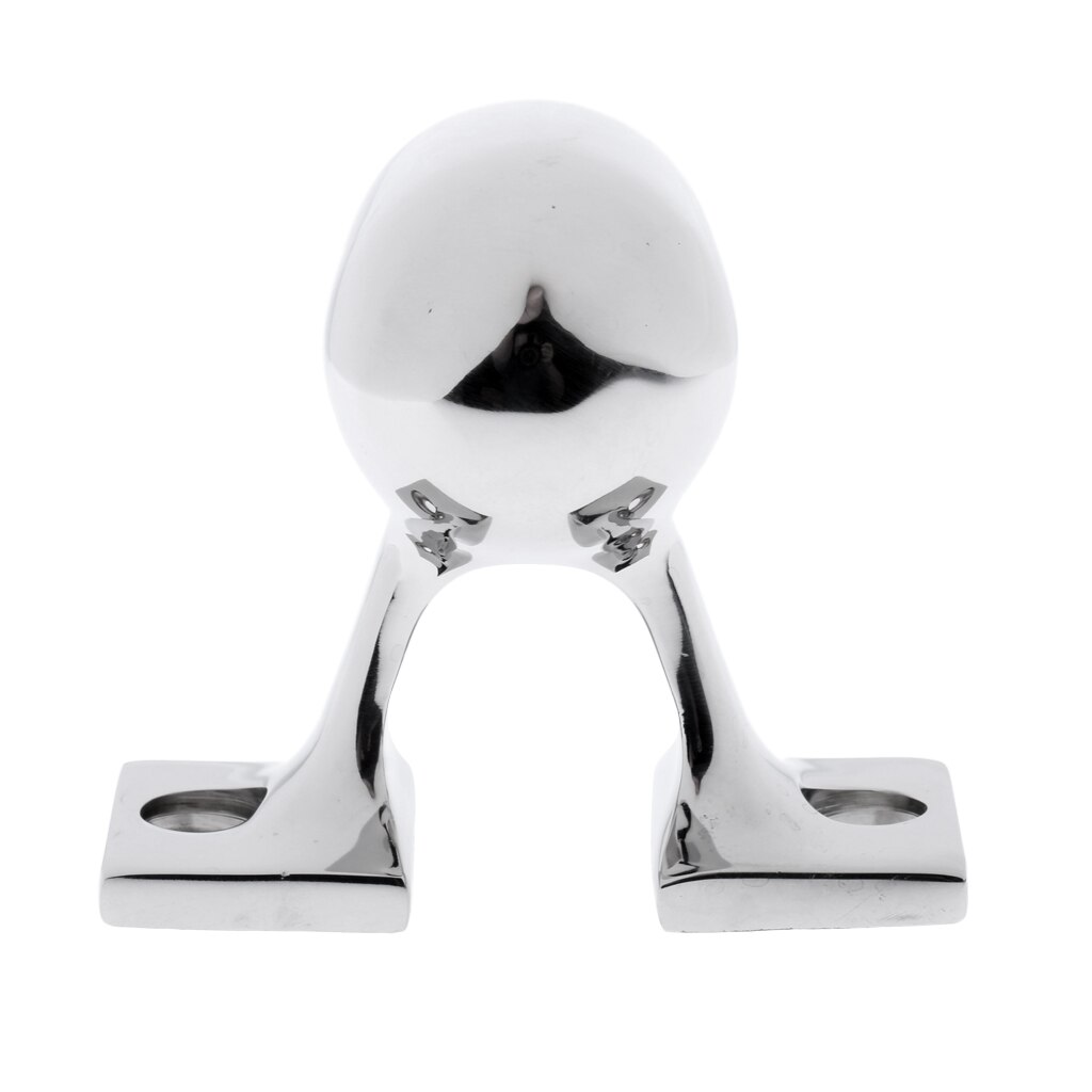 Durable 316 Stainless Steel Boat Rail 25mm/1' End Stanchion Support