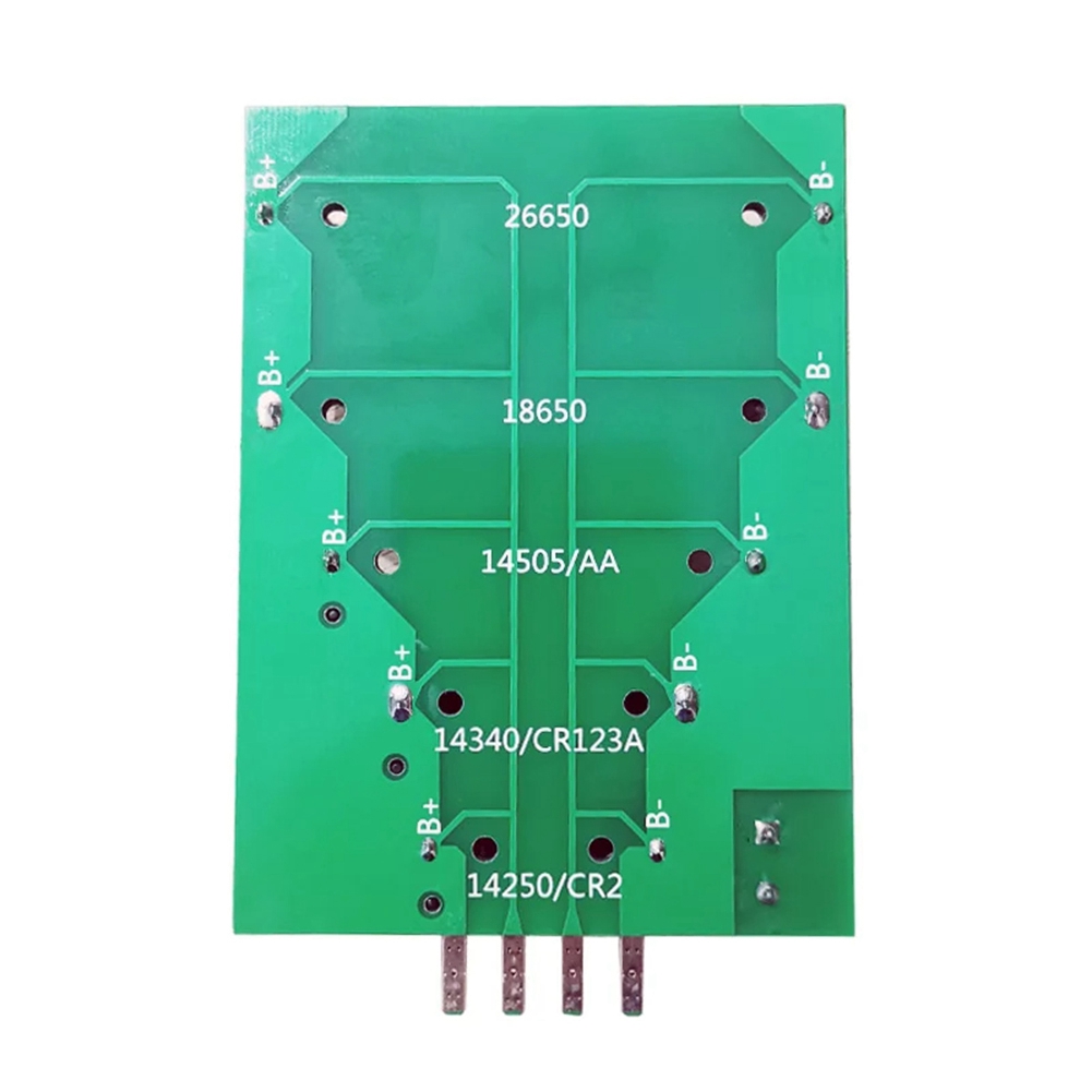 Battery Tester Case 4 & 2-Wire Terminal 18650 26650 14505 14340 1425 Battery Case Holder Test Storage Box for DL24P